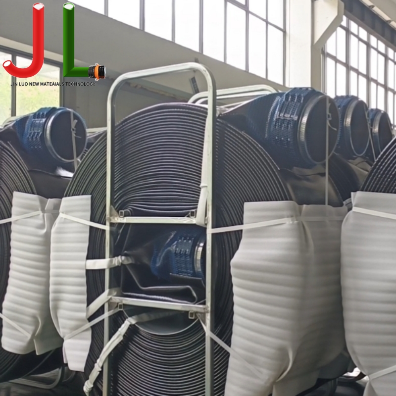 Furtun de drenaj armat cu țesătură TPU - calitate minieră și industrială